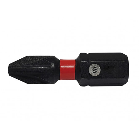 ForgeFast Pozidriv Compatible Impact Bit PZ4 x 25mm (Card 2)