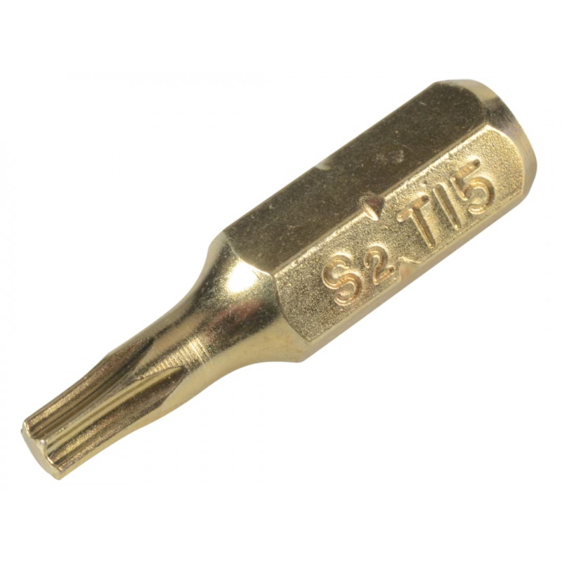 TORX® Compatible Bit T15 x 25mm (Pack 10) TORX® Compatible Bit T15 x 25mm (Pack 10)