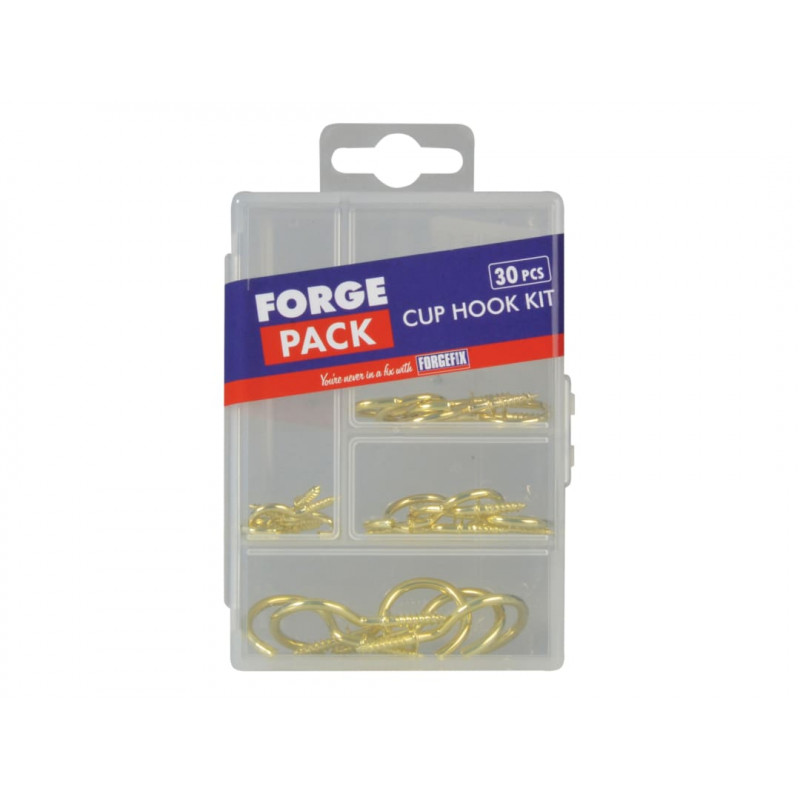 Cup Hook Kit ForgePack 30 Piece Cup Hook Kit ForgePack 30 Piece
