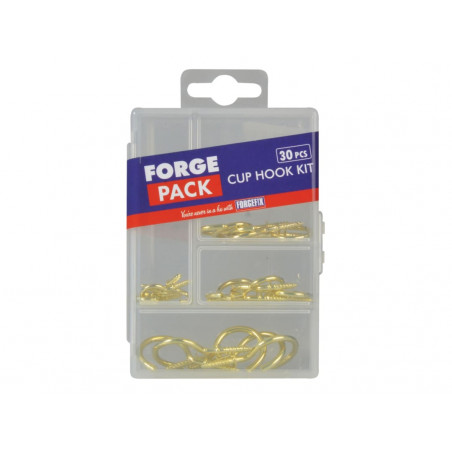 Cup Hook Kit ForgePack 30 Piece