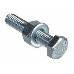 High Tensile Set Screw ZP M6 x 30mm Forge Pack 10