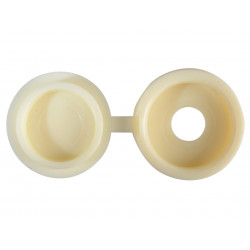 Hinged Cover Cap Cream No. 6-8 ForgePack 20