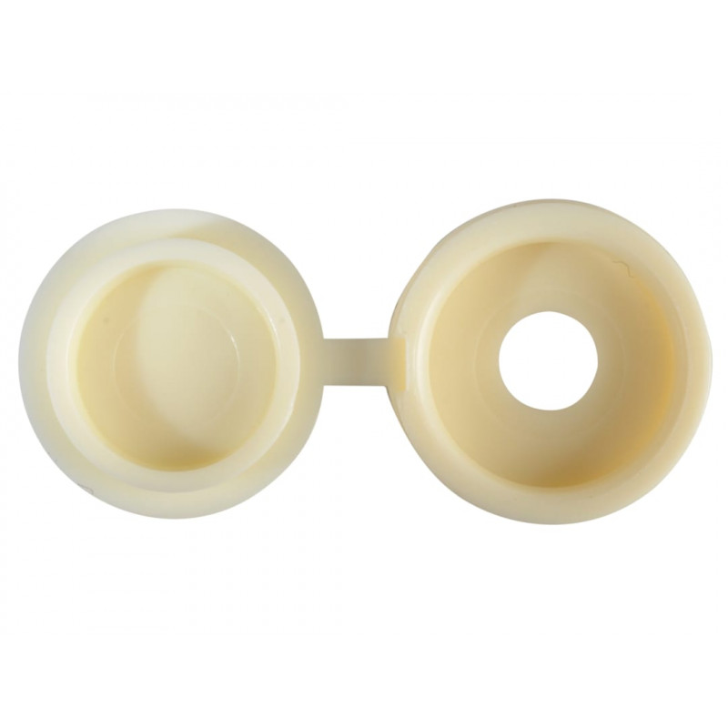 Hinged Cover Cap Cream No. 6-8 ForgePack 20 Hinged Cover Cap Cream No. 6-8 ForgePack 20