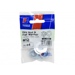 Nut & Washer M12 ForgePack 4