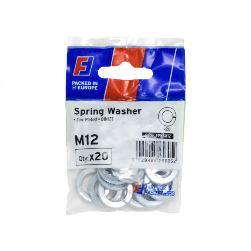 Spring Washer M12 ForgePack 20 Spring Washer M12 ForgePack 20