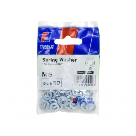 Spring Washer M6 ForgePack 50