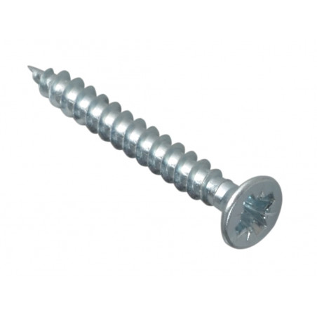 Multi-Purpose Pozi Compatible Screw CSK ST ZP 3.5 x 30mm Forge Pack 35