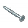 Multi-Purpose Pozi Compatible Screw CSK ST ZP 3.5 x 30mm Forge Pack 35