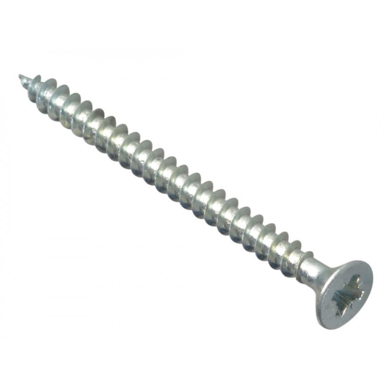 Multi-Purpose Pozi Compatible Screw CSK ST ZP 4.0 x 50mm Forge Pack 15 Multi-Purpose Pozi Compatible Screw CSK ST ZP 4.0 x 50mm Forge Pack 15