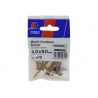 Multi-Purpose Pozi Screw CSK ST ZYP 4.0 x 50mm ForgePack 10