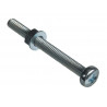 Machine Screw Pozi Compatible Pan Head ZP M5 x 50mm ForgePack 20