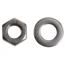 Hexagonal Nuts & Washers A2 Stainless Steel M8 ForgePack 12