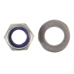 Nyloc Nuts & Washers A2 Stainless Steel M12 ForgePack 6
