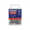 Hexagonal Nuts & Washers A2 Stainless Steel M8 ForgePack 12