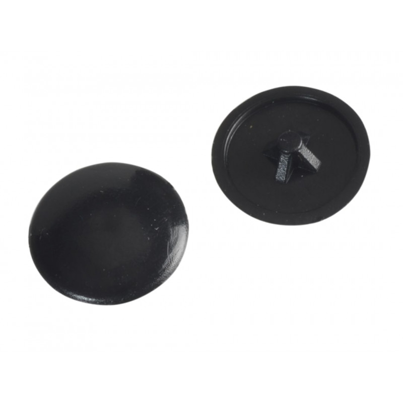 Pozi Compatible Cover Cap Black No.6-8 Forge Pack 50 Pozi Compatible Cover Cap Black No.6-8 Forge Pack 50