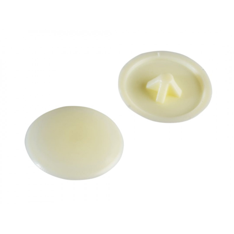 Pozi Compatible Cover Cap Cream No.6-8 Forge Pack 50 Pozi Compatible Cover Cap Cream No.6-8 Forge Pack 50