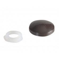 Domed Cover Cap Dark Brown No. 6-8 ForgePack 20