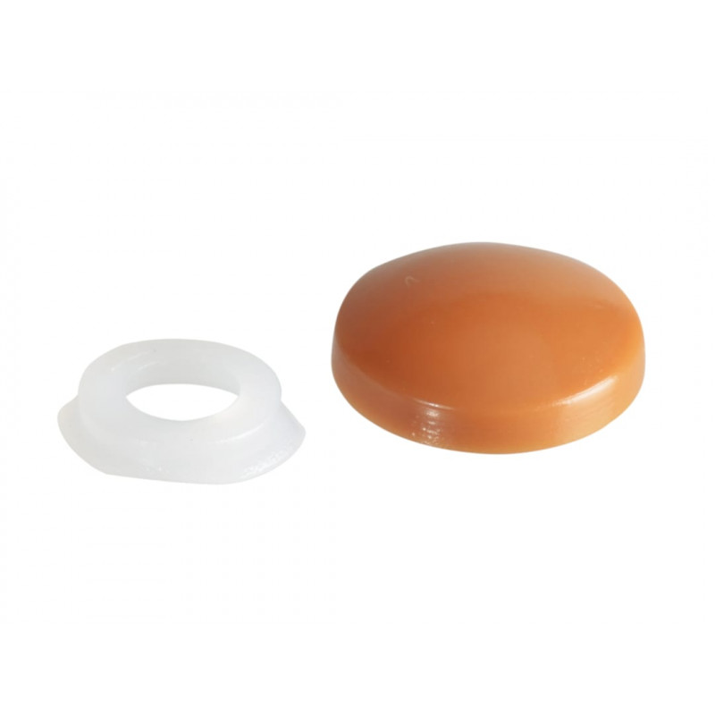 Domed Cover Cap Light Brown No. 6-8 ForgePack 20 Domed Cover Cap Light Brown No. 6-8 ForgePack 20