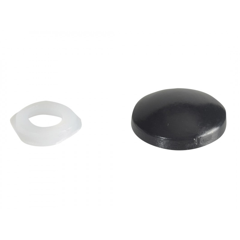 Domed Cover Cap Black No. 6-8 ForgePack 20 Domed Cover Cap Black No. 6-8 ForgePack 20