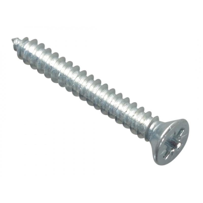 Self-Tapping Screw Pozi Compatible Pan Head ZP 1.1/4in x 8 ForgePack 20 Self-Tapping Screw Pozi Compatible Pan Head ZP 1.1/4in x 8 ForgePack 20