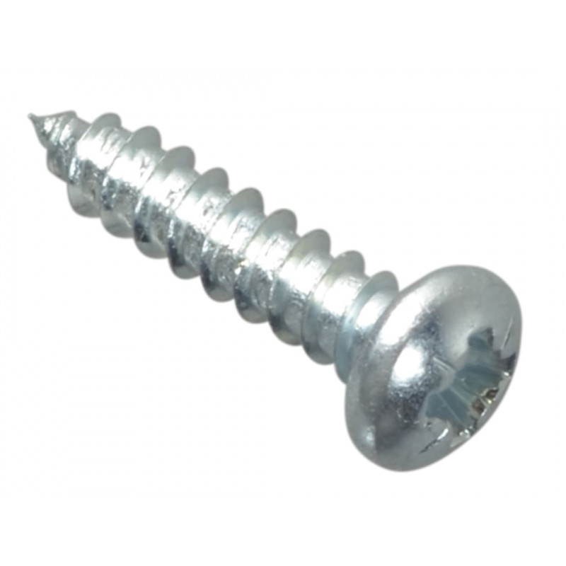 Self-Tapping Screw Pozi Compatible Pan Head ZP 1/2in x 4 ForgePack 60 Self-Tapping Screw Pozi Compatible Pan Head ZP 1/2in x 4 ForgePack 60