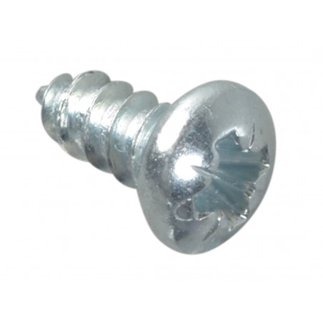 Self-Tapping Screw Pozi Compatible Pan Head ZP 1/4in x 4 ForgePack 80