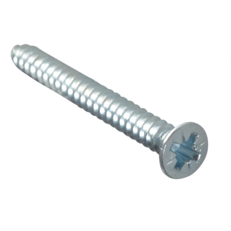Self-Tapping Screw Pozi Compatible Pan Head ZP 1.1/2in x 8 ForgePack 12 Self-Tapping Screw Pozi Compatible Pan Head ZP 1.1/2in x 8 ForgePack 12