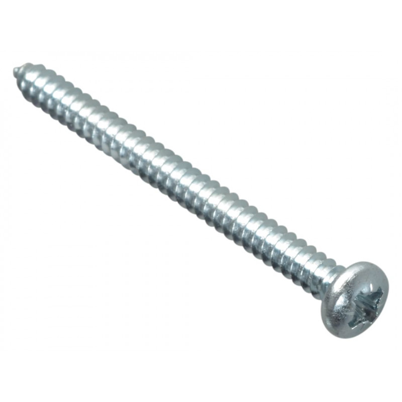 Self-Tapping Screw Pozi Compatible Pan Head ZP 2in x 8 ForgePack 12 Self-Tapping Screw Pozi Compatible Pan Head ZP 2in x 8 ForgePack 12