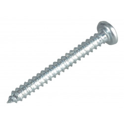 Self-Tapping Screw Pozi Compatible Pan Head ZP 1in x 4 ForgePack 40