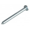 Self-Tapping Screw Pozi Compatible Pan Head ZP 2in x 10 ForgePack 8