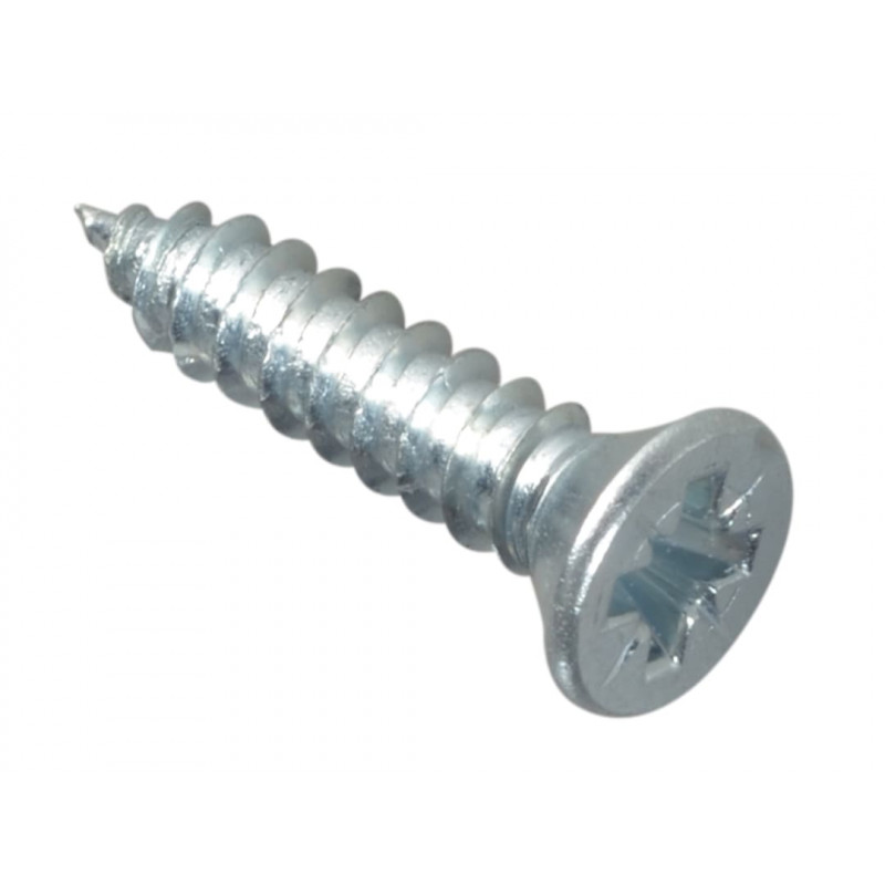 Self-Tapping Screw Pozi Compatible CSK ZP 3/4in x 8 ForgePack 30 Self-Tapping Screw Pozi Compatible CSK ZP 3/4in x 8 ForgePack 30