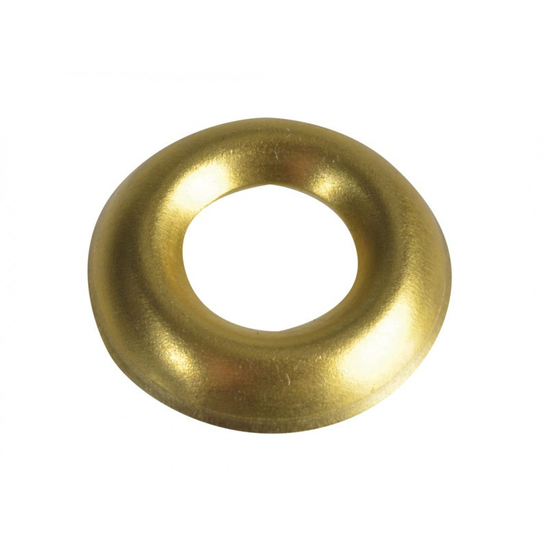 Screw Cup Washer Brass No.10 ForgePack 20 Screw Cup Washer Brass No.10 ForgePack 20