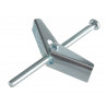 Plasterboard Spring Toggle ZP M3 X 50mm ForgePack 8