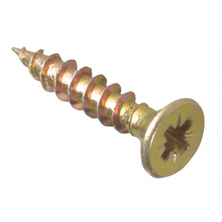 Multi-Purpose Pozi Compatible Screw CSK ST ZYP 3.0 x 17mm Box 200
