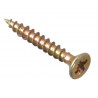 Multi-Purpose Pozi Compatible Screw CSK ST ZYP 3.0 x 25mm Box 200