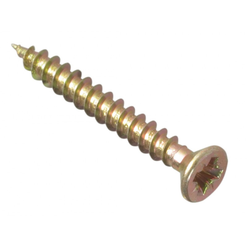 Multi-Purpose Pozi Compatible Screw CSK ST ZYP 3.5 x 30mm Box 200 Multi-Purpose Pozi Compatible Screw CSK ST ZYP 3.5 x 30mm Box 200