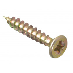 Multi-Purpose Pozi Compatible Screw CSK ST ZYP 4.0 x 25mm Box 200