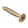Multi-Purpose Pozi Compatible Screw CSK ST ZYP 4.0 x 25mm Box 200