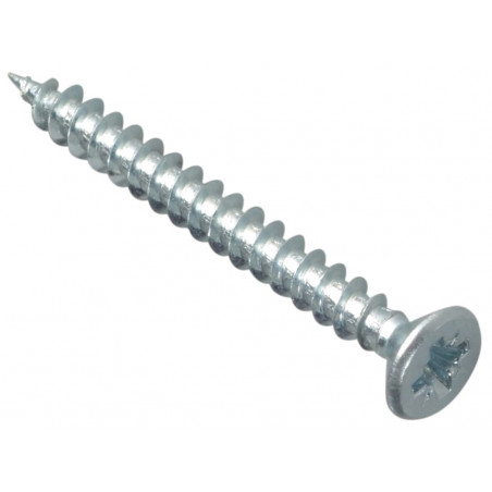 Multi-Purpose Pozi Compatible Screw CSK ST ZP 4 x 40mm Box 200