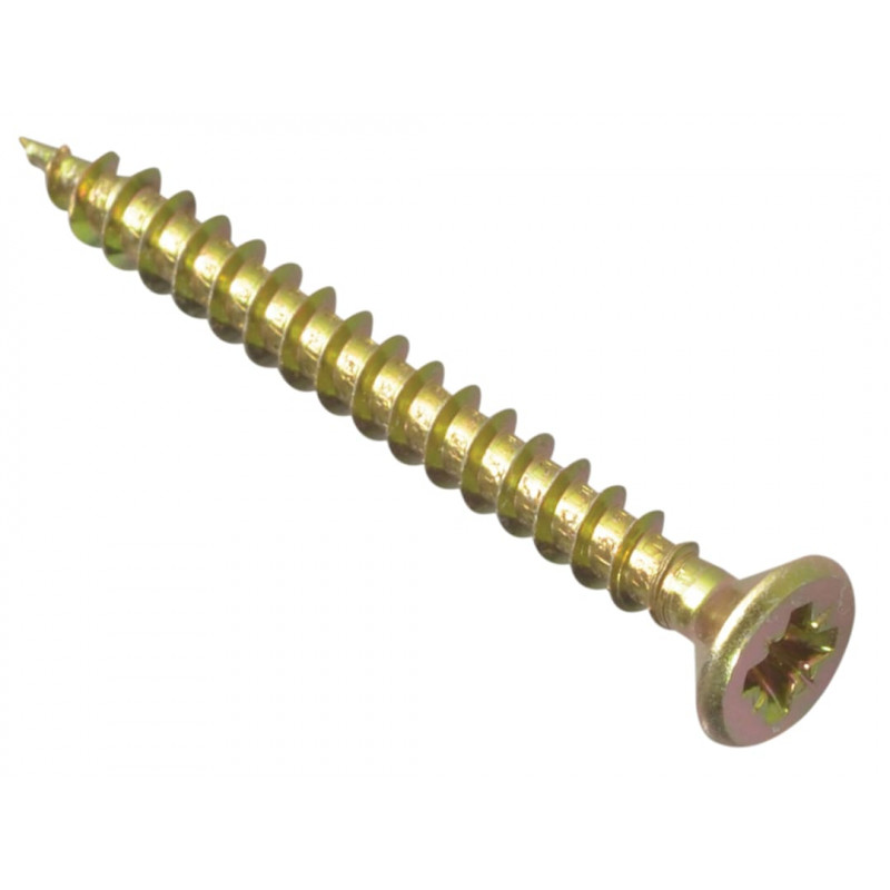 Multi-Purpose Pozi Compatible Screw CSK ST ZYP 4.0 x 45mm Box 200 Multi-Purpose Pozi Compatible Screw CSK ST ZYP 4.0 x 45mm Box 200