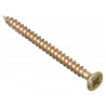 Multi-Purpose Pozi Compatible Screw CSK ST ZYP 4.5 x 50mm Box 200