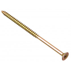 Multi-Purpose Pozi Compatible Screw CSK ST ZYP 5.0 x 100mm Box 100