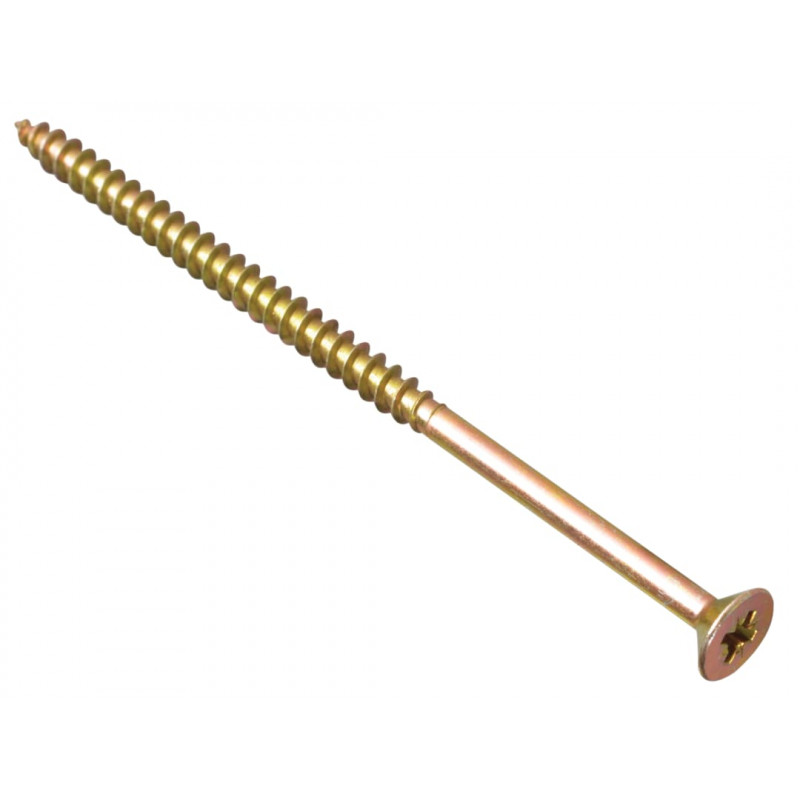 Multi-Purpose Pozi Compatible Screw CSK ST ZYP 5.0 x 100mm Box 100