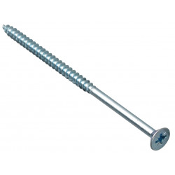 Multi-Purpose Pozi Compatible Screw CSK ST ZP 5 x 100mm Box 100