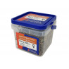 Multi-Purpose Pozi Compatible Screw CSK ST ZYP 5.0 x 100mm Tub 300