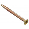 Multi-Purpose Pozi Compatible Screw CSK ST ZYP 5.0 x 60mm Box 100