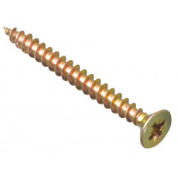Multi-Purpose Pozi Compatible Screw CSK ST ZYP 5.0 x 55mm Box 200