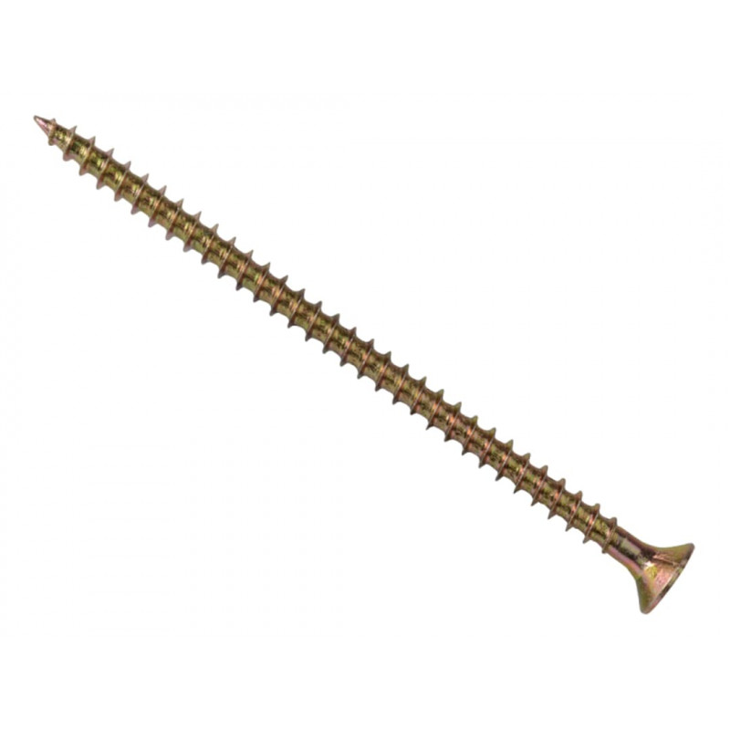 Multi-Purpose Pozi Compatible Screw CSK ST ZYP 5.0 x 90mm Box 100 Multi-Purpose Pozi Compatible Screw CSK ST ZYP 5.0 x 90mm Box 100