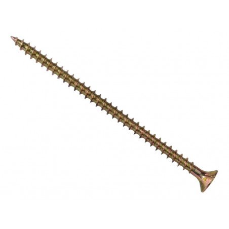 Multi-Purpose Pozi Compatible Screw CSK ST ZYP 5.0 x 90mm Box 100