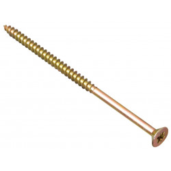 Multi-Purpose Pozi Compatible Screw CSK ST ZYP 6.0 x 100mm Box 100